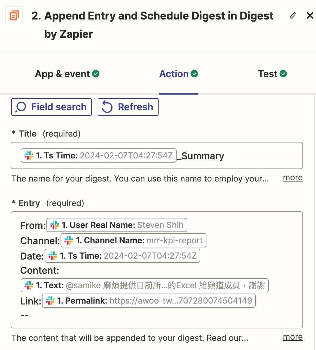 zapier - digest setting p.1